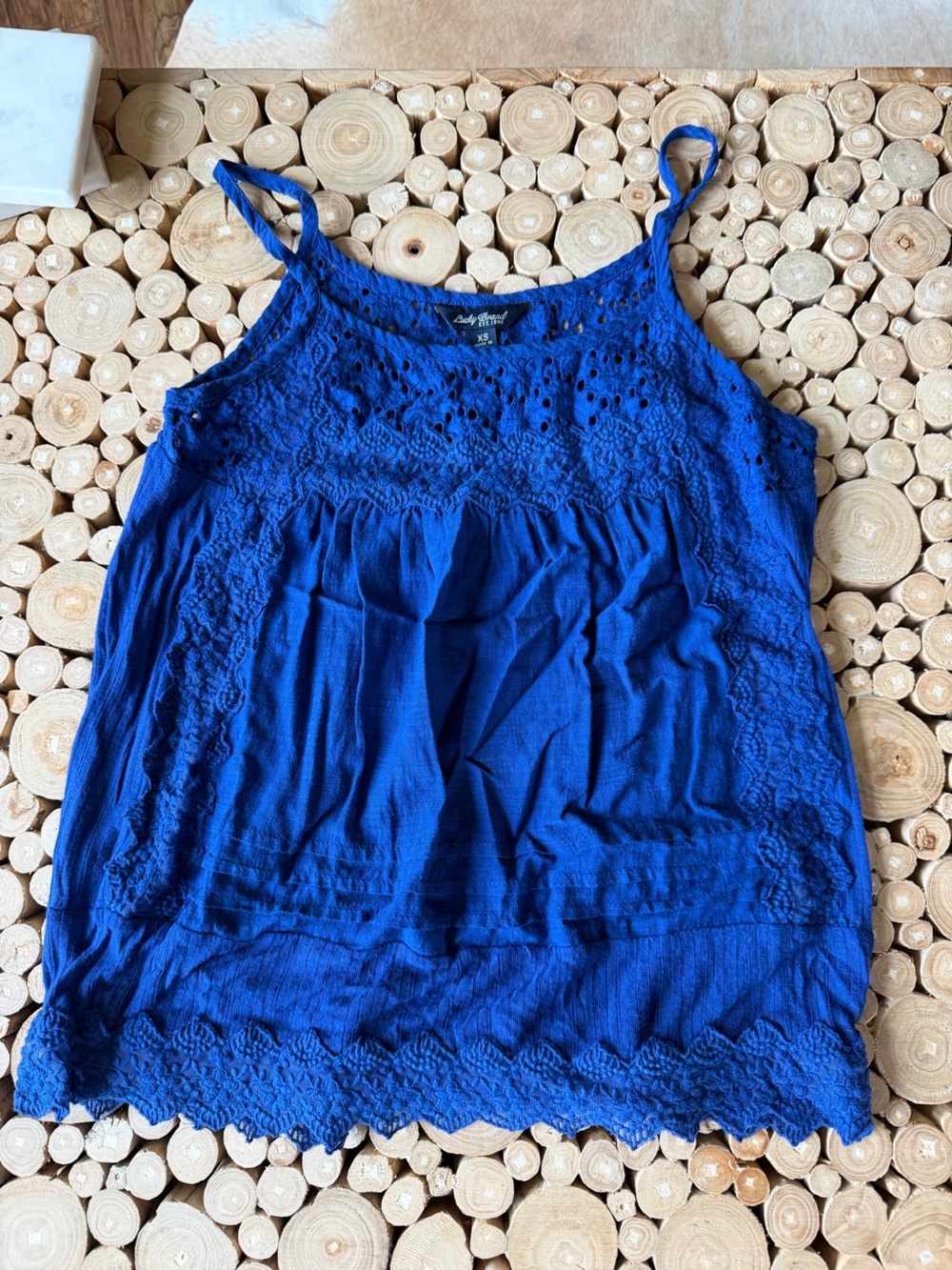 Lucky Brand Royal Blue Camisole
